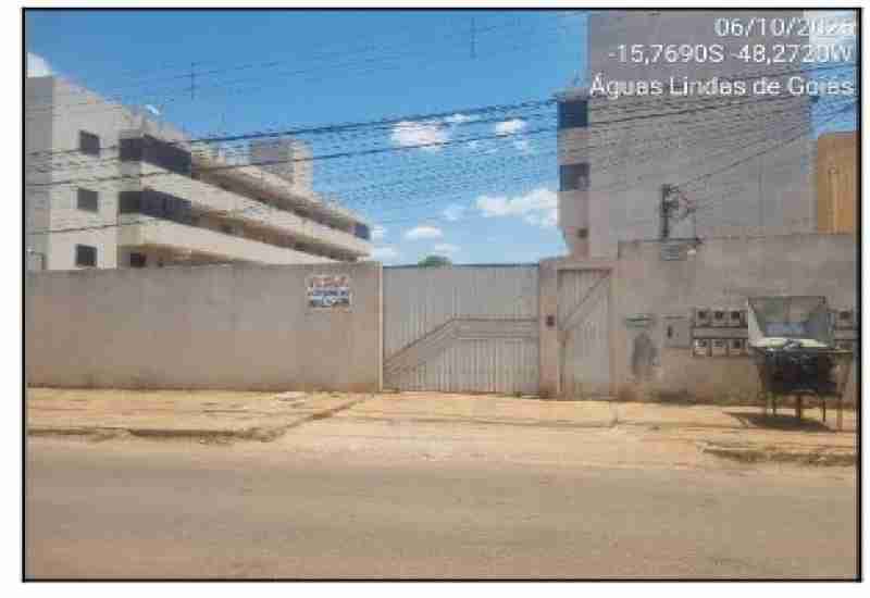Apartamento com 1 quarto e 1 banheiro em Águas Lindas de Goiás