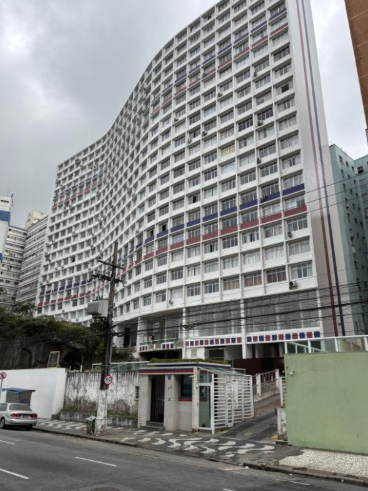 Apartamento com 1 quarto em Santos/SP