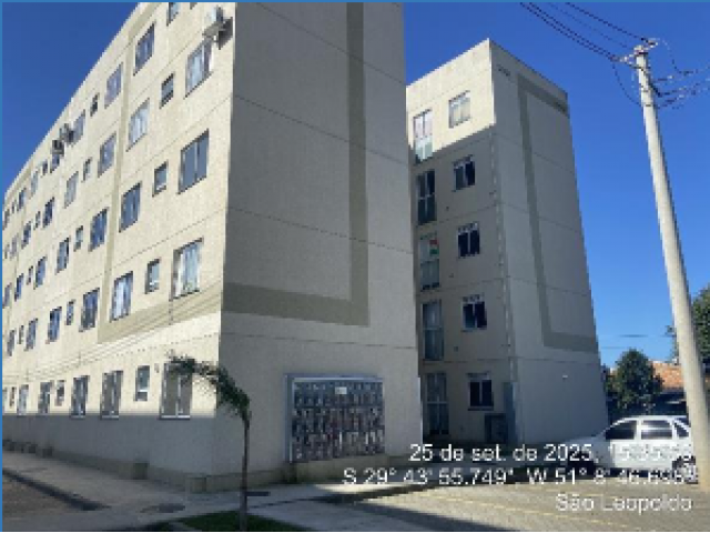 Apartamento com 40,82m², 2 quartos, 1 vaga em São Leopoldo/RS