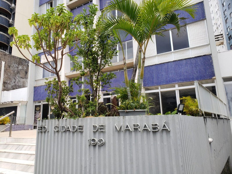 Apartamento 702 com 1 vaga em Salvador - Ed. Cidade de Marabá