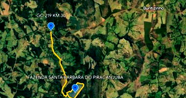 Fazenda Santa Bárbara do Piracanjuba com 78,86ha