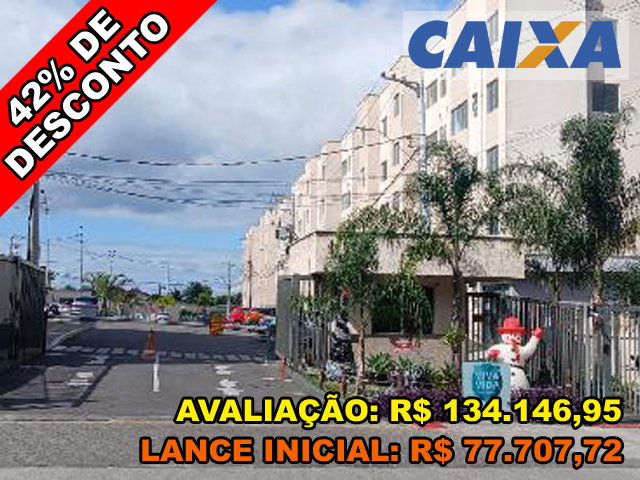 Apartamento 2 Quartos com 68m² em Santa Cruz