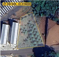 Terreno urbano de 1.623,45m² em Concórdia-SC