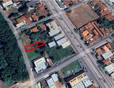 Terreno de 357,21 m² sem benfeitorias