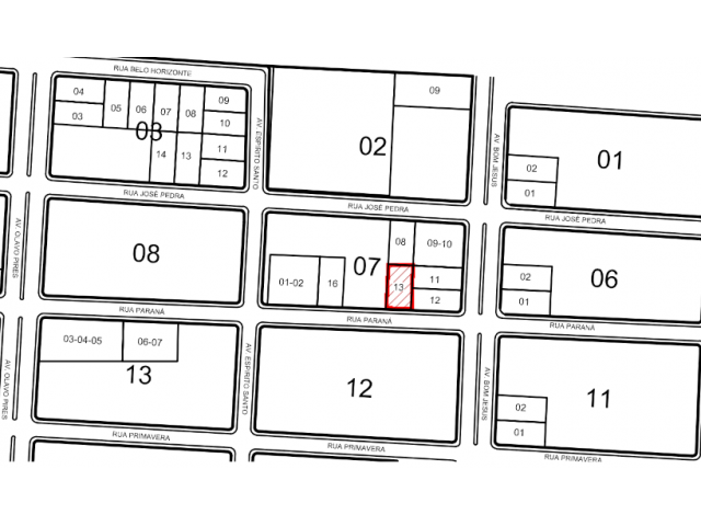 Terreno amplo de 312,50m² em Corumbiara/RO, desocupado