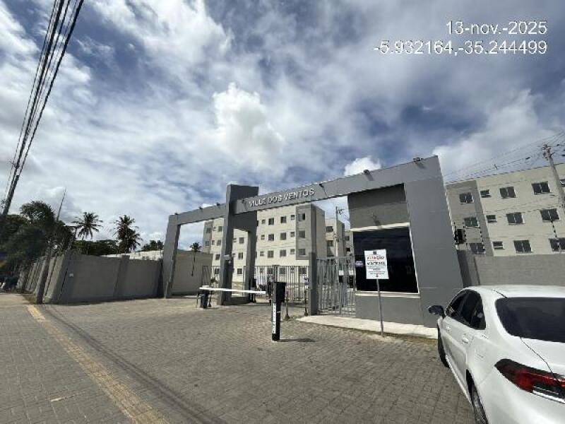 Apartamento com 2 quartos em Parnamirim/RN