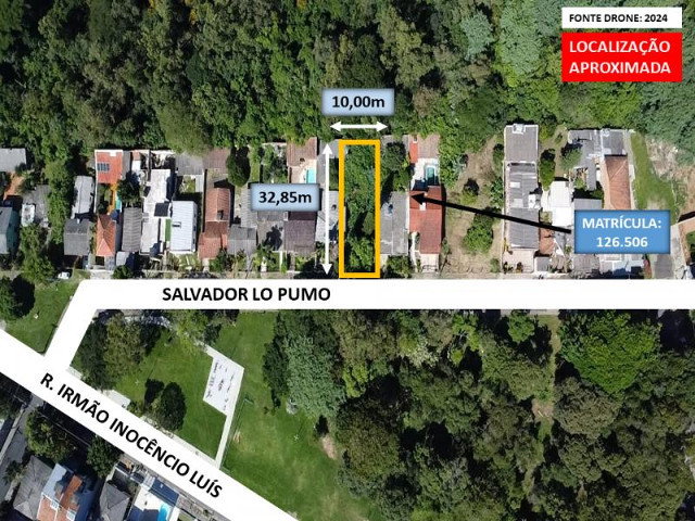 Terreno com 328,50m² em Porto Alegre/RS
