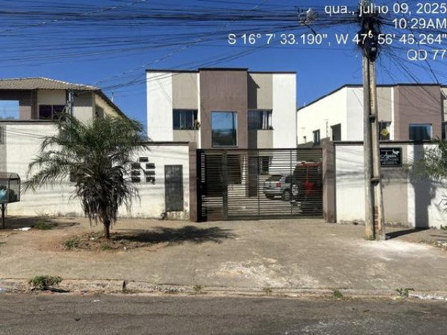 Apartamento com 2 quartos em Cidade Ocidental/GO