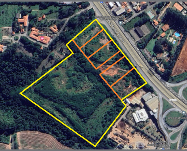 Terreno comercial com 126.068 m² em Sorocaba