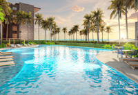 Apartamento com 2 Quartos e 2 Vagas em Condomínio Beach Ville