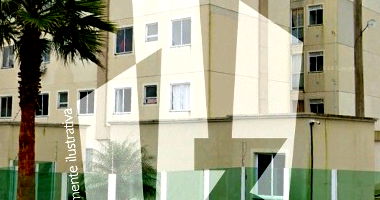 Apartamento 2 quartos, 1 banheiro, 1 vaga, 38.49m² privativos