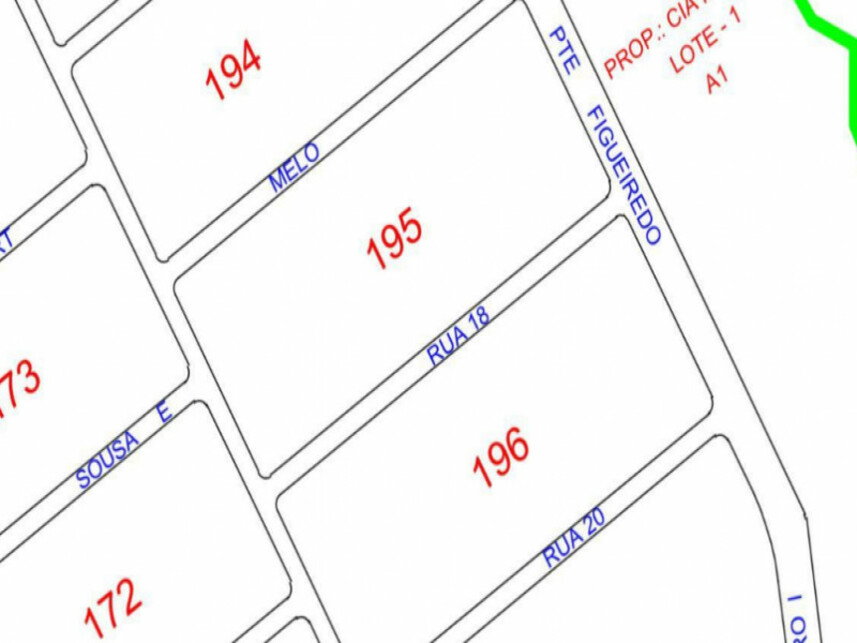 Terreno de 1.000m² em loteamento com infraestrutura