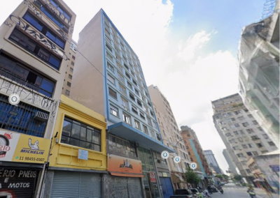 Apartamento de 41,16 m² em edifício tradicional