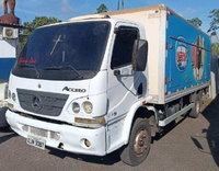 Caminhão M. Benz Accelo 815 Diesel Branco