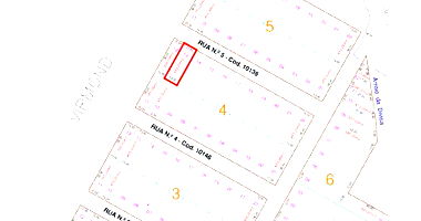 Terreno Urbano com 455m² em Guarapuava/PR