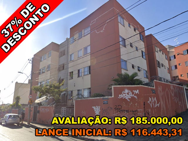 Apartamento 47m² com 1 quarto, 1 banheiro, desocupado