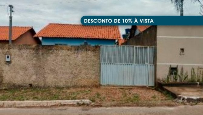 Casa 47 m² com terreno 180 m² - Residencial Itamar Nóbrega II - Ocupado