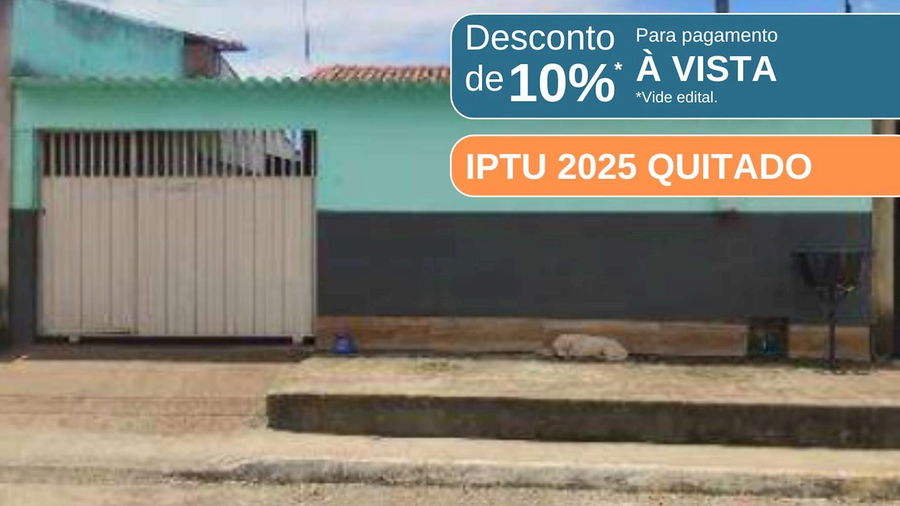 Casa com 47,5m² em Cocalzinho de Goiás