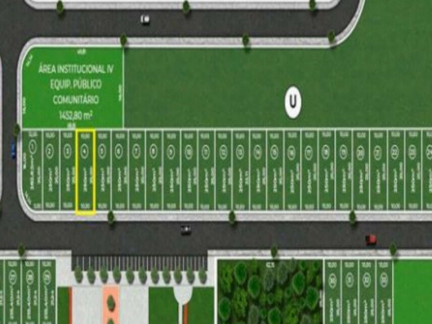 Terreno com 250m² no Jardim Botânico I