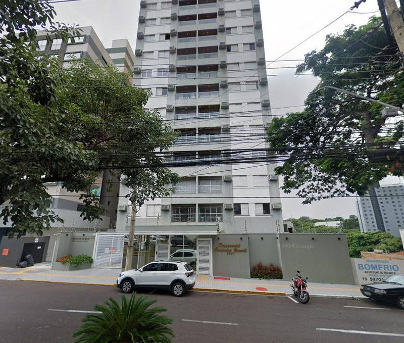 Apartamento Ocupado de 104m² no Centro de Presidente Prudente