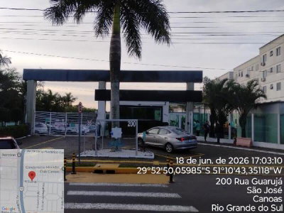 Apartamento com 2 quartos e vaga de garagem em Canoas/RS