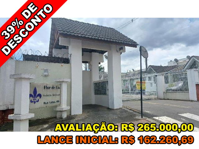 Casa 2 quartos, 1 banheiro, 1 vaga, 50.49m² construída, desocupada