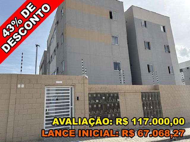 Apartamento 2 quartos, 1 banheiro, 1 vaga, 43.69m² construídos