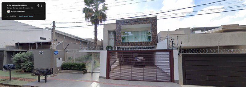 Casa de alto padrão em lote urbano de 420m² em Campo Grande/MS
