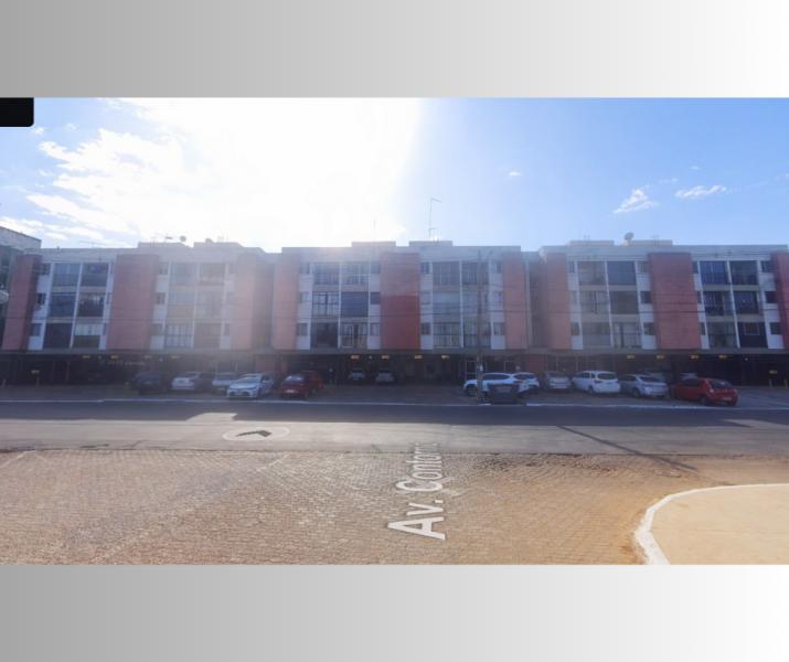 Sala ampla com varanda e 2 quartos com varanda