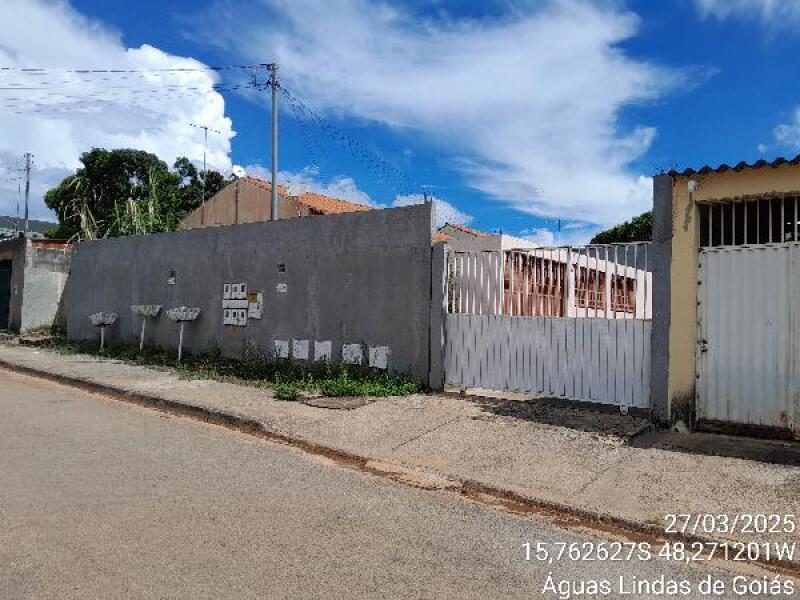 Casa 66,15m² com 2 quartos em Águas Lindas de Goiás