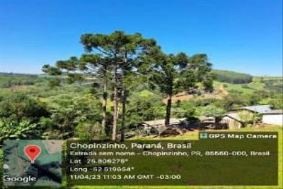 Terreno Rural com Benfeitorias em Chopinzinho - PR