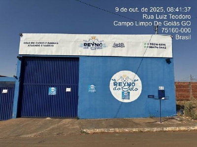 Galpão Industrial em Lote 250m² no Residencial Campo Limpo