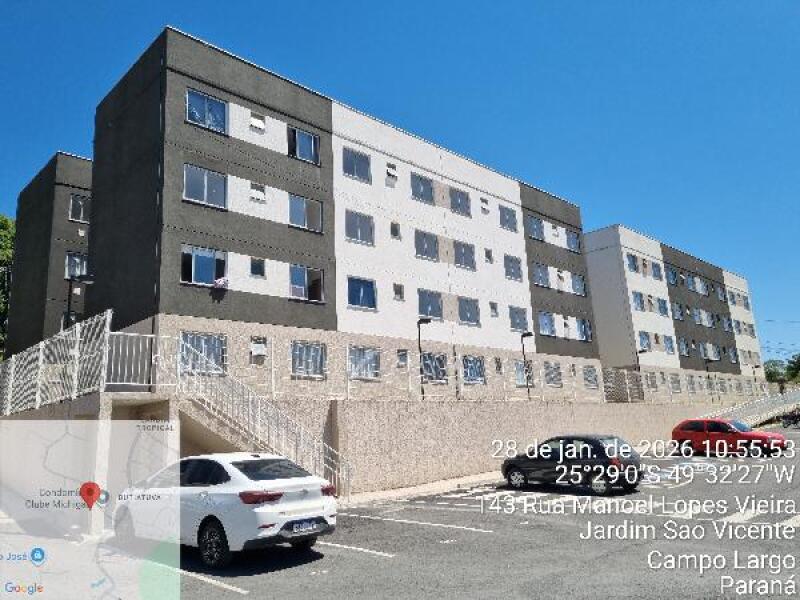 Apartamento com 2 quartos, 1 banheiro e 1 vaga de garagem