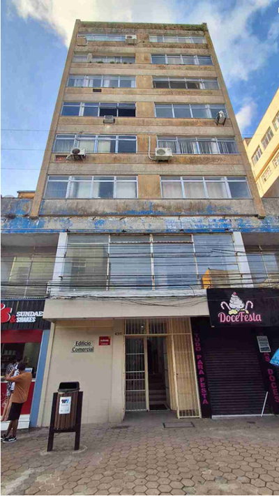 Sala Comercial com 1 Banheiro no 3º Andar