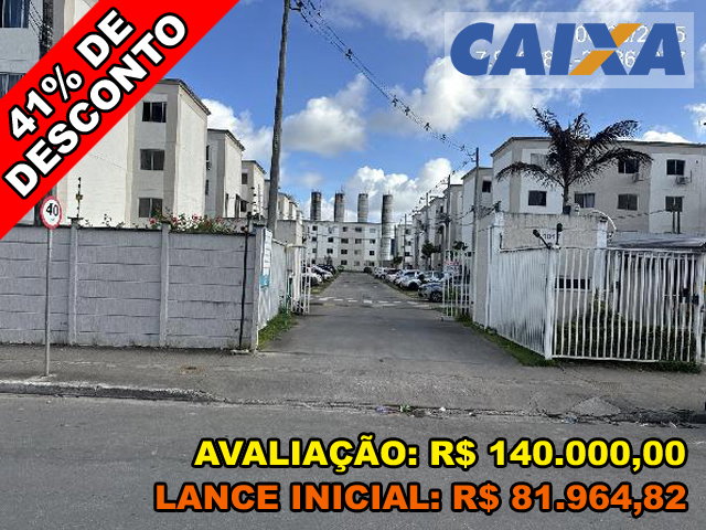 Apartamento com 2 quartos, 1 vaga e 41,79 m² privativos