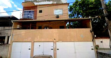 Casa Ocupada em Queimados/RJ com 72,84m² de Área Privativa