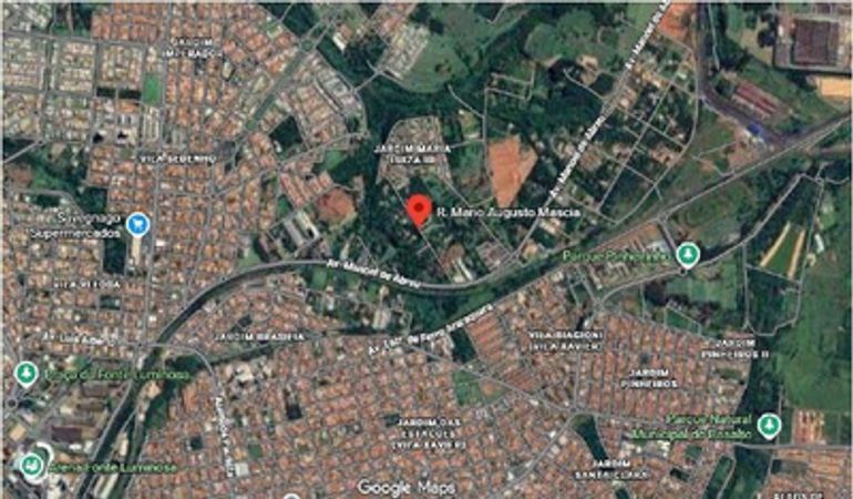 Terreno de 5.000m² com área construída em Araraquara