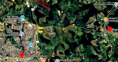 Casa de Campo com 17,38ha, Lagoas e Piscina em Barbacena/MG