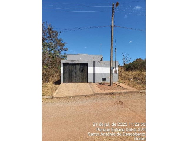 Casa com 2 quartos em Santo Antônio do Descoberto/GO