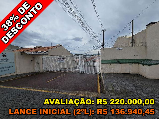Casa 2 quartos, 1 banheiro, 49m² construída, desocupada