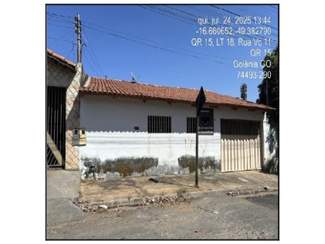 Casa com 60m² e Terreno com 250m² em Goiânia/GO