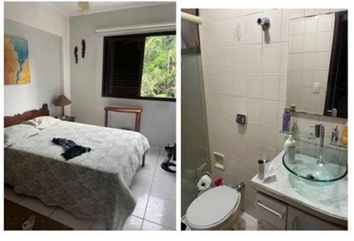 Apartamento com 66m² na Praia Martin de Sá, Caraguatatuba