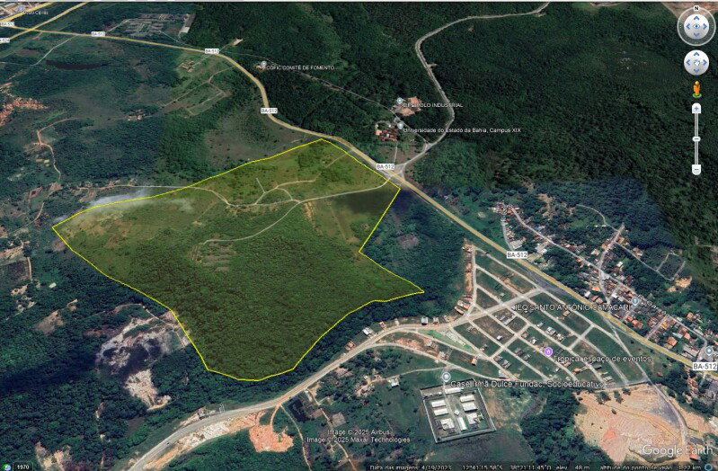 Terreno Amplo com 450.000m² em Camaçari-BA
