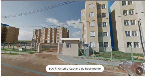 Apartamento de 43m² com 2 quartos em Sertãozinho
