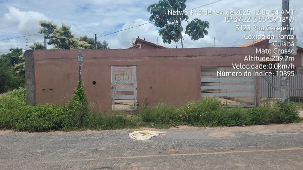 Casa com 2 quartos, 1 banheiro, 1 vaga, 60,78m² construída, desocupada