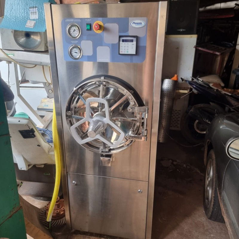 Máquina Autoclave Horizontal 100 Litros Semi Nova