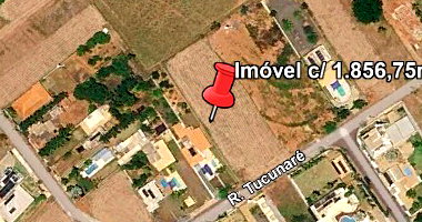 Terreno de 1.856,75m² em Santa Fé do Sul/SP