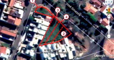 Terreno Irregular em Jardim Silvestre - Bauru-SP
