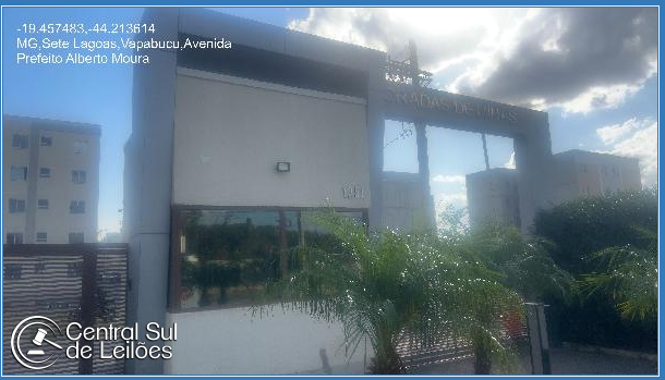 Apartamento com 2 quartos e vaga em Sete Lagoas/MG