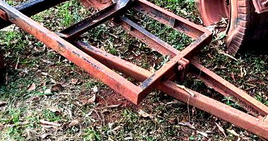 Sucata Chassi Carreta Reboque